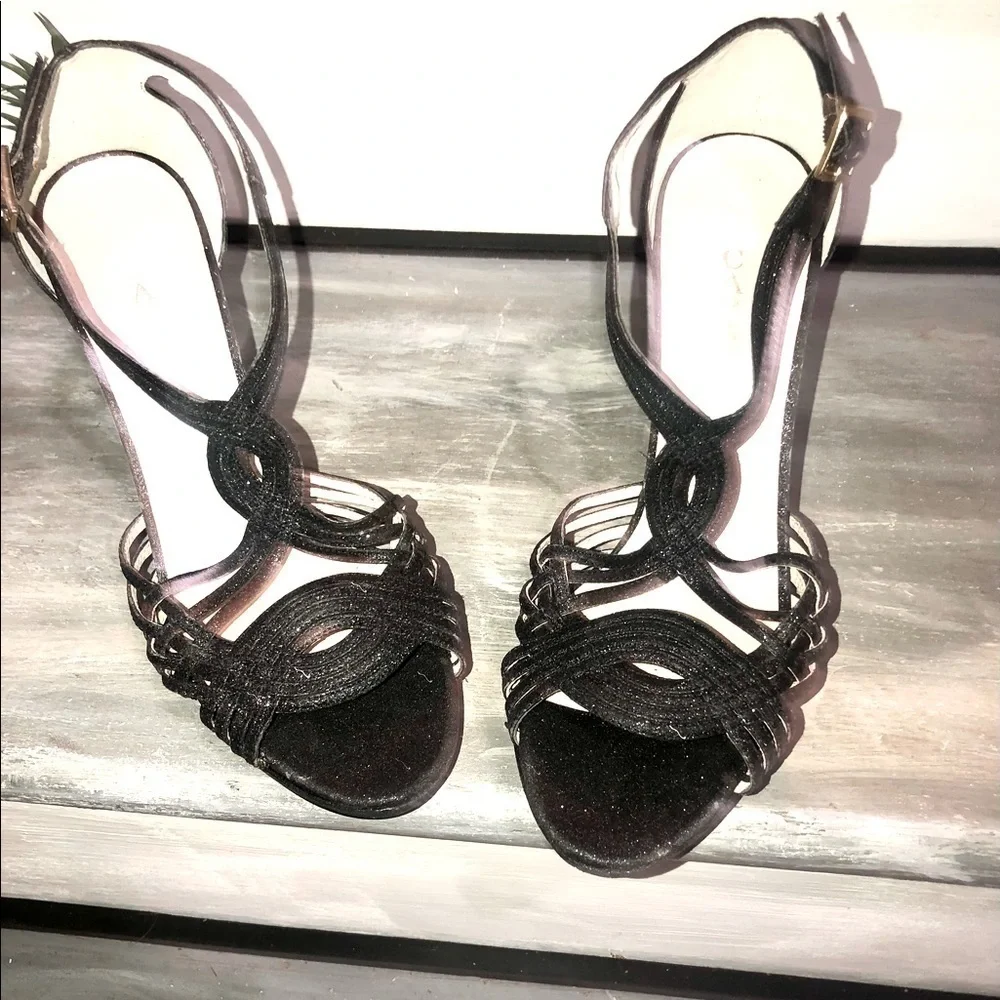 Caparros black shimmery